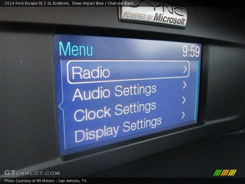 Deep Impact Blue / Charcoal Black 2014 Ford Escape SE 2.0L EcoBoost