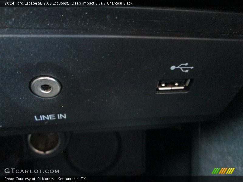 Deep Impact Blue / Charcoal Black 2014 Ford Escape SE 2.0L EcoBoost