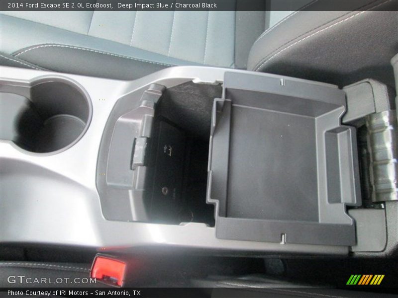 Deep Impact Blue / Charcoal Black 2014 Ford Escape SE 2.0L EcoBoost