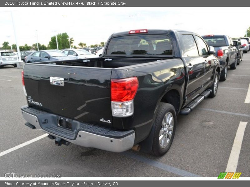 Black / Graphite Gray 2010 Toyota Tundra Limited CrewMax 4x4