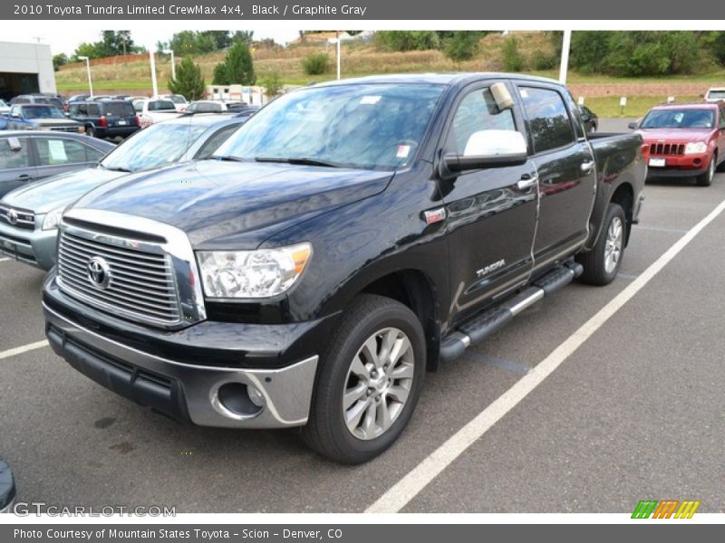 Black / Graphite Gray 2010 Toyota Tundra Limited CrewMax 4x4