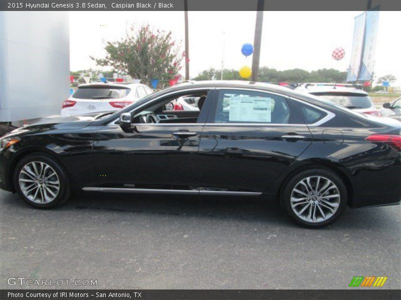 Caspian Black / Black 2015 Hyundai Genesis 3.8 Sedan