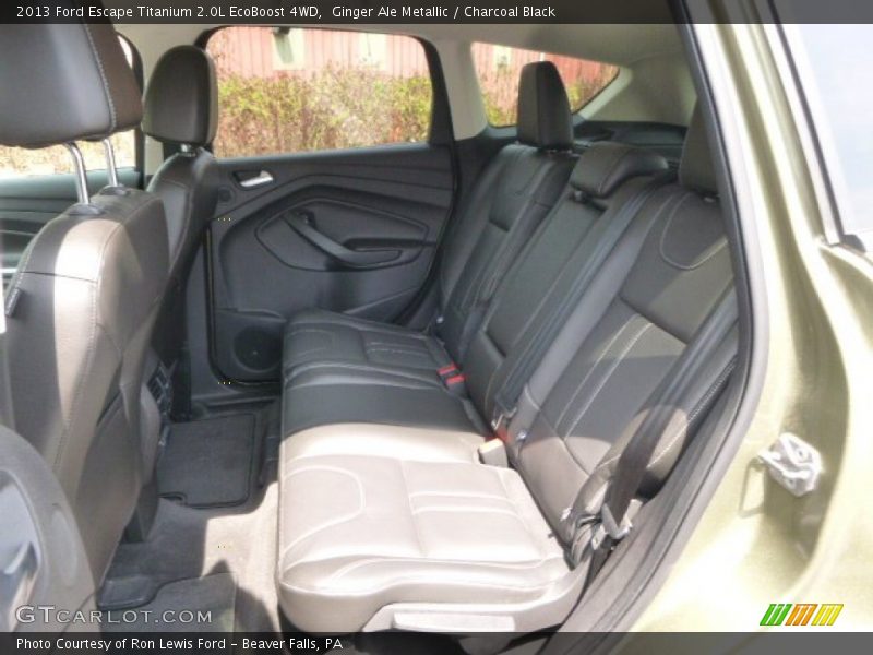 Ginger Ale Metallic / Charcoal Black 2013 Ford Escape Titanium 2.0L EcoBoost 4WD