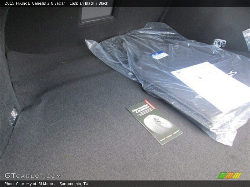 Caspian Black / Black 2015 Hyundai Genesis 3.8 Sedan