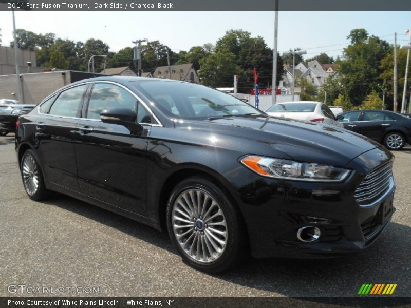 Dark Side / Charcoal Black 2014 Ford Fusion Titanium
