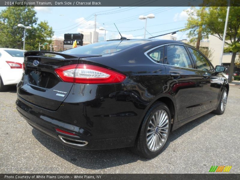 Dark Side / Charcoal Black 2014 Ford Fusion Titanium