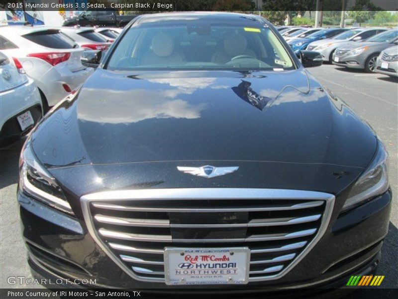 Caspian Black / Beige 2015 Hyundai Genesis 3.8 Sedan