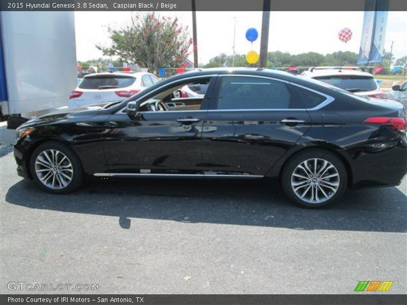 Caspian Black / Beige 2015 Hyundai Genesis 3.8 Sedan