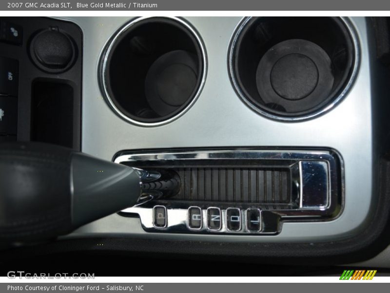 Blue Gold Metallic / Titanium 2007 GMC Acadia SLT