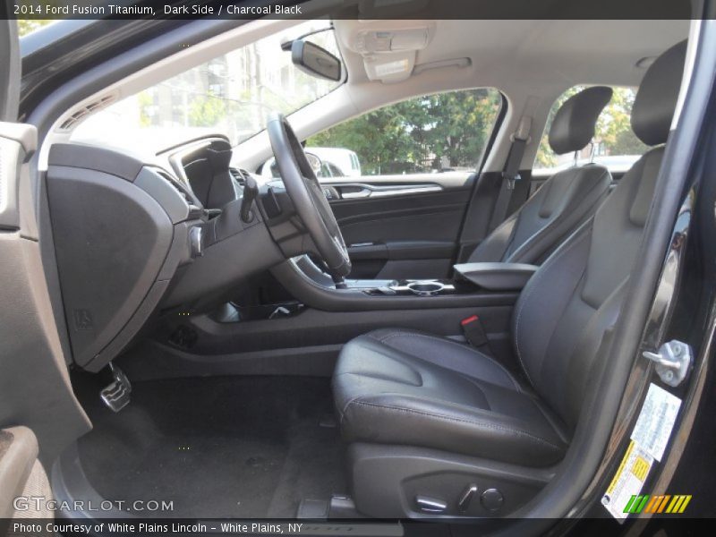 Dark Side / Charcoal Black 2014 Ford Fusion Titanium