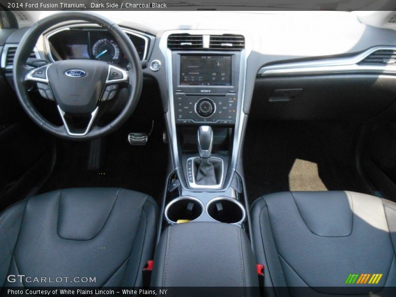 Dark Side / Charcoal Black 2014 Ford Fusion Titanium