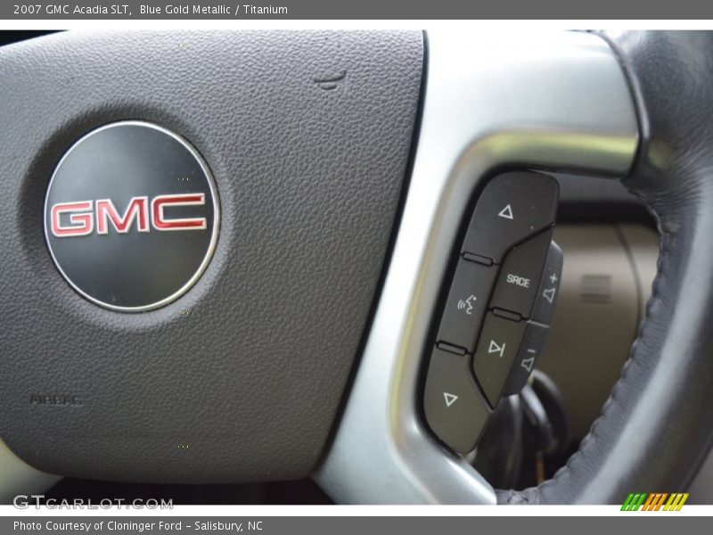 Blue Gold Metallic / Titanium 2007 GMC Acadia SLT