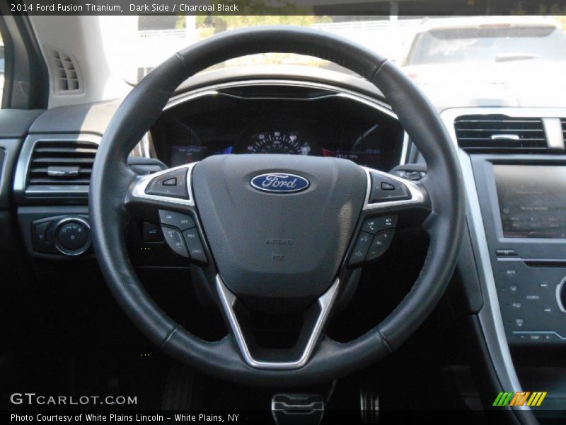 Dark Side / Charcoal Black 2014 Ford Fusion Titanium