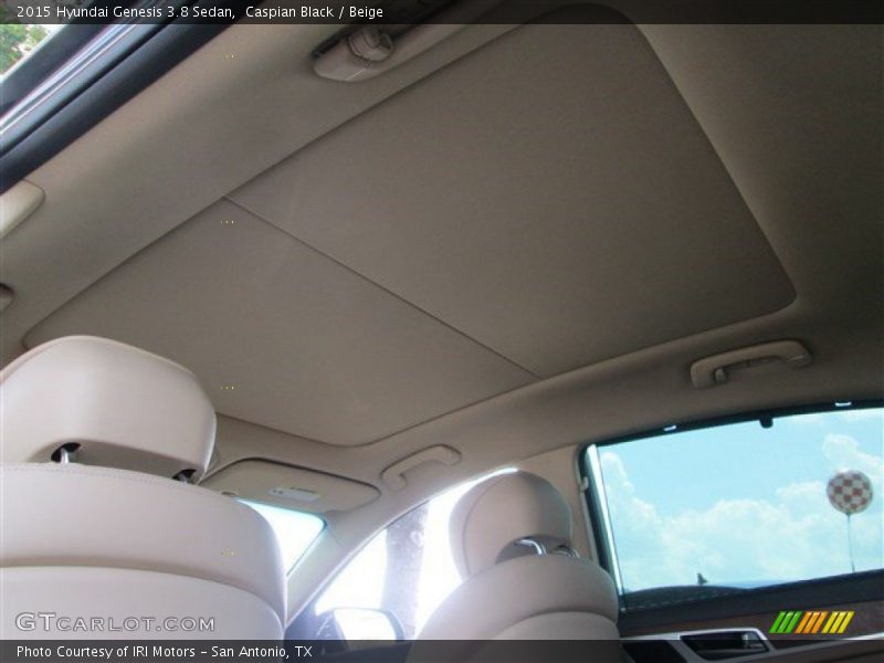 Caspian Black / Beige 2015 Hyundai Genesis 3.8 Sedan