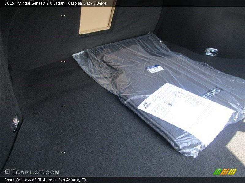 Caspian Black / Beige 2015 Hyundai Genesis 3.8 Sedan