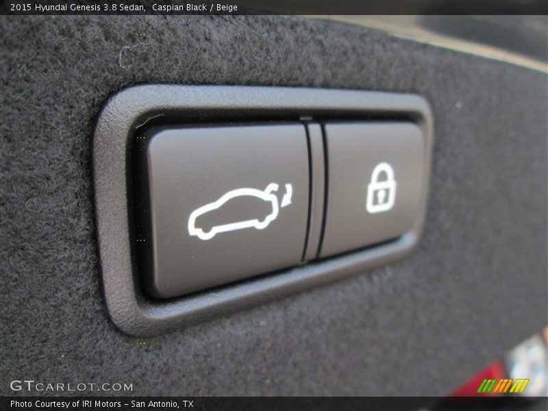 Caspian Black / Beige 2015 Hyundai Genesis 3.8 Sedan