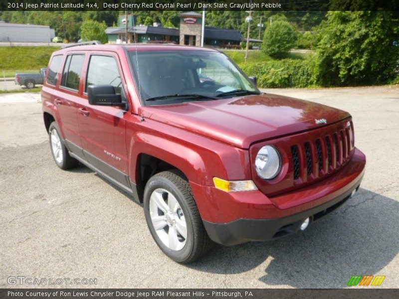 Deep Cherry Red Crystal Pearl / Dark Slate Gray/Light Pebble 2014 Jeep Patriot Latitude 4x4