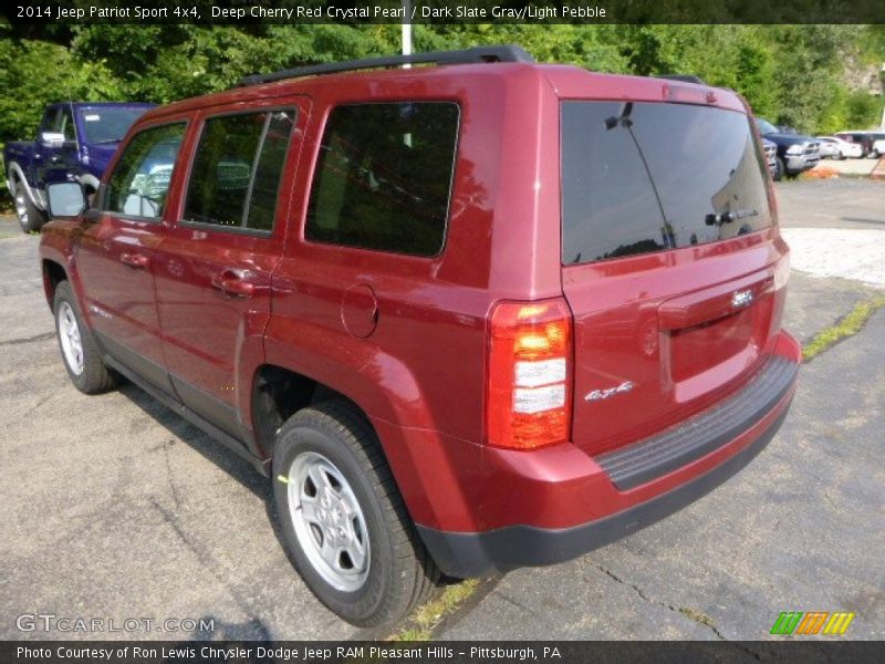 Deep Cherry Red Crystal Pearl / Dark Slate Gray/Light Pebble 2014 Jeep Patriot Sport 4x4