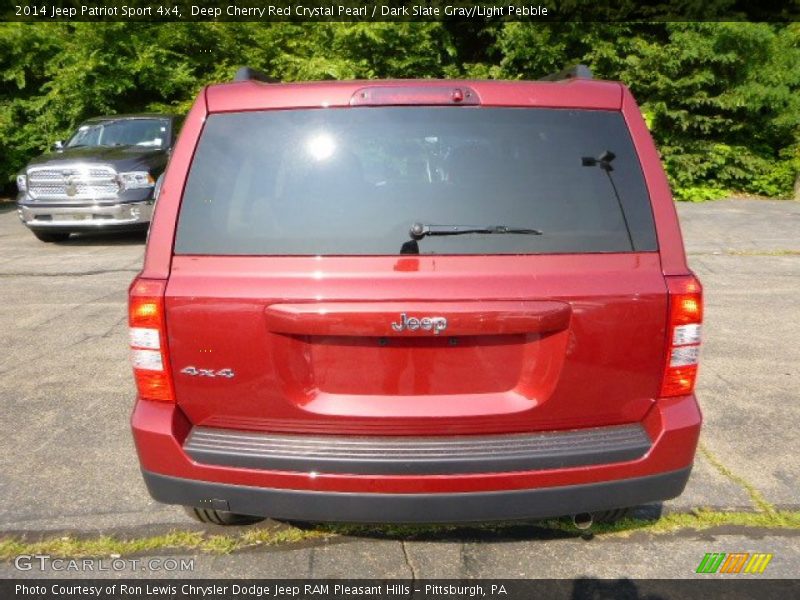 Deep Cherry Red Crystal Pearl / Dark Slate Gray/Light Pebble 2014 Jeep Patriot Sport 4x4