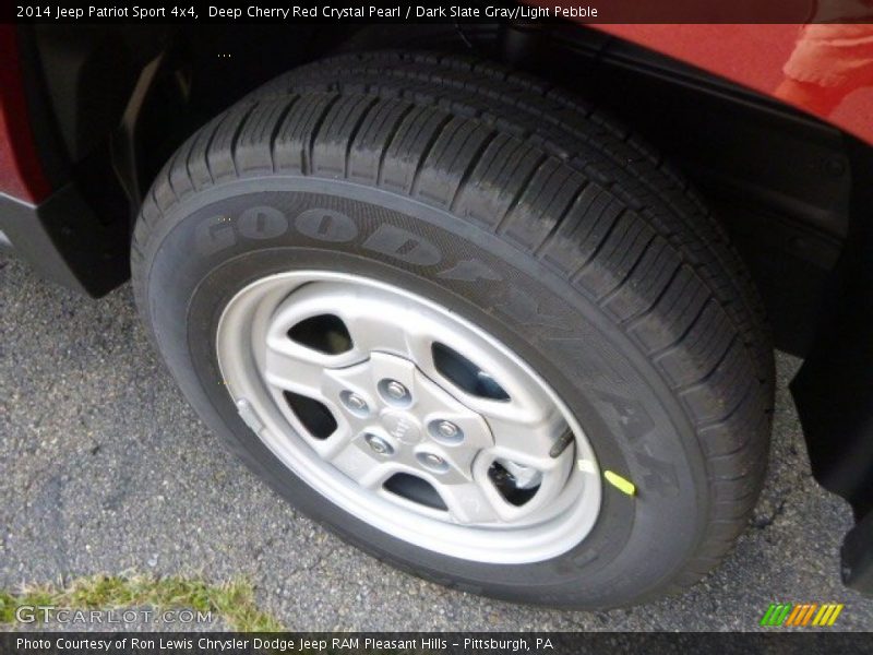 Deep Cherry Red Crystal Pearl / Dark Slate Gray/Light Pebble 2014 Jeep Patriot Sport 4x4