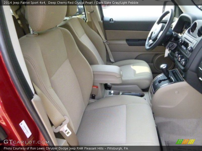 Deep Cherry Red Crystal Pearl / Dark Slate Gray/Light Pebble 2014 Jeep Patriot Sport 4x4