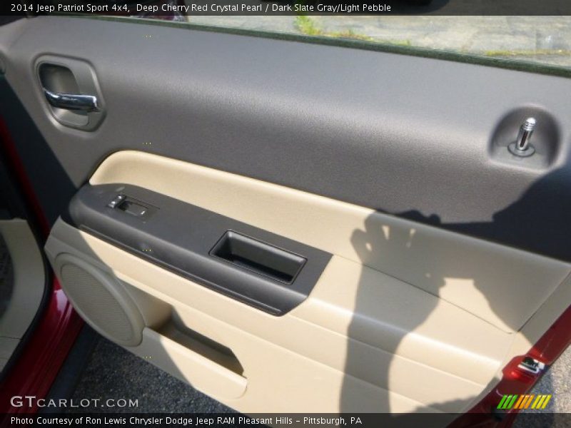 Deep Cherry Red Crystal Pearl / Dark Slate Gray/Light Pebble 2014 Jeep Patriot Sport 4x4