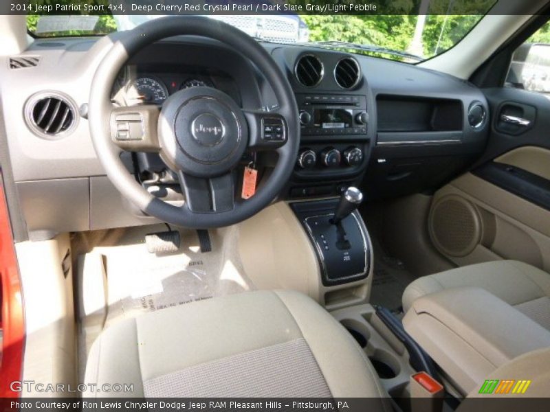 Deep Cherry Red Crystal Pearl / Dark Slate Gray/Light Pebble 2014 Jeep Patriot Sport 4x4