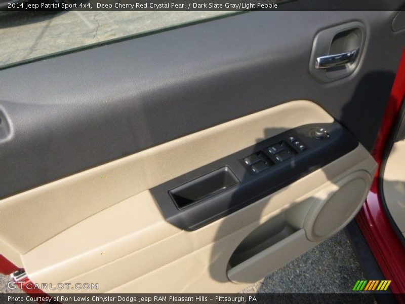 Deep Cherry Red Crystal Pearl / Dark Slate Gray/Light Pebble 2014 Jeep Patriot Sport 4x4
