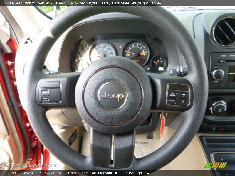 Deep Cherry Red Crystal Pearl / Dark Slate Gray/Light Pebble 2014 Jeep Patriot Sport 4x4