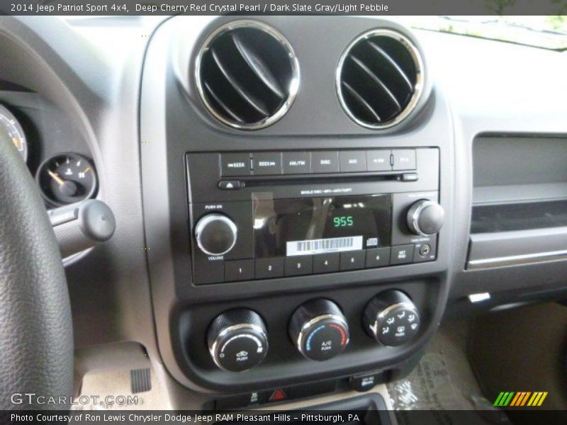 Deep Cherry Red Crystal Pearl / Dark Slate Gray/Light Pebble 2014 Jeep Patriot Sport 4x4