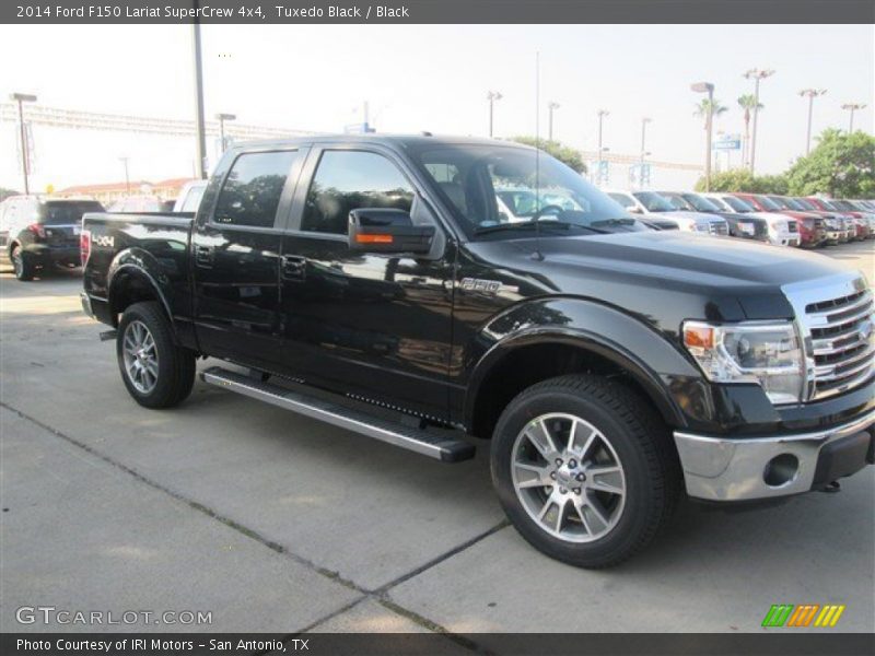 Tuxedo Black / Black 2014 Ford F150 Lariat SuperCrew 4x4