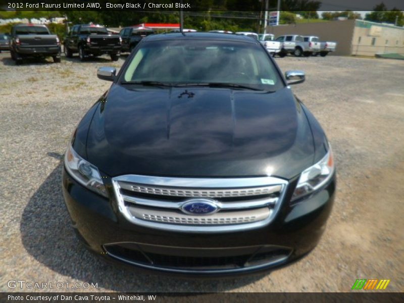 Ebony Black / Charcoal Black 2012 Ford Taurus Limited AWD