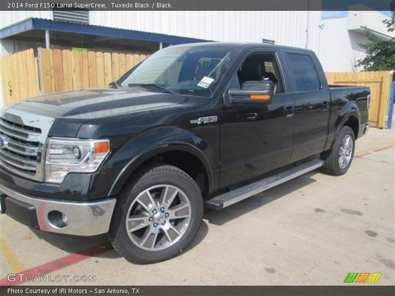 Tuxedo Black / Black 2014 Ford F150 Lariat SuperCrew