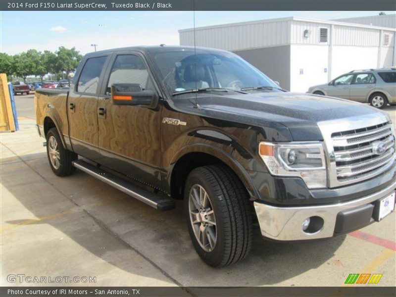 Tuxedo Black / Black 2014 Ford F150 Lariat SuperCrew