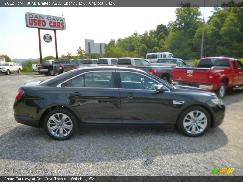 Ebony Black / Charcoal Black 2012 Ford Taurus Limited AWD