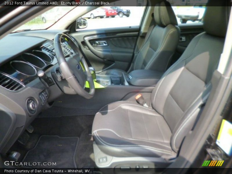 Ebony Black / Charcoal Black 2012 Ford Taurus Limited AWD