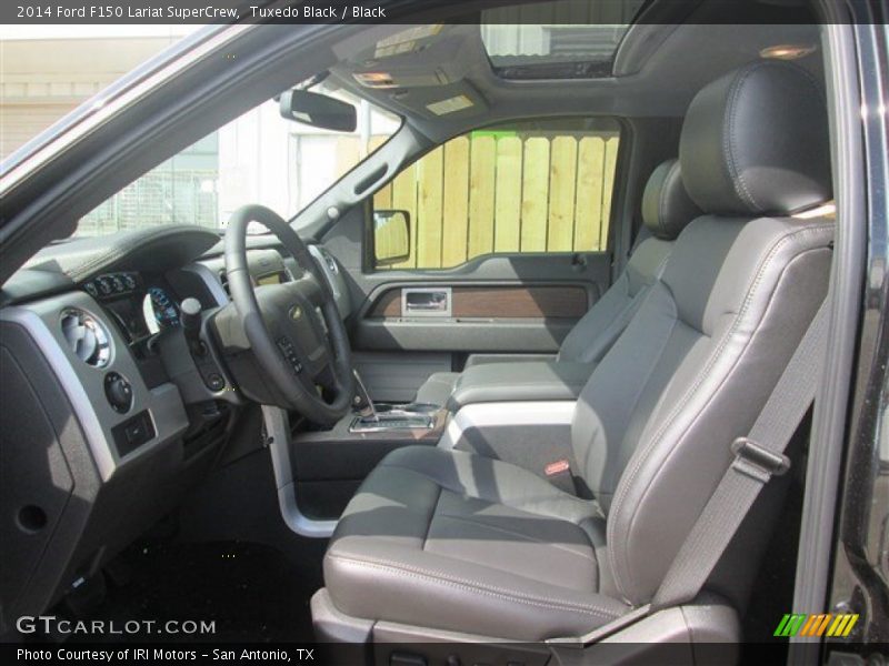 Tuxedo Black / Black 2014 Ford F150 Lariat SuperCrew