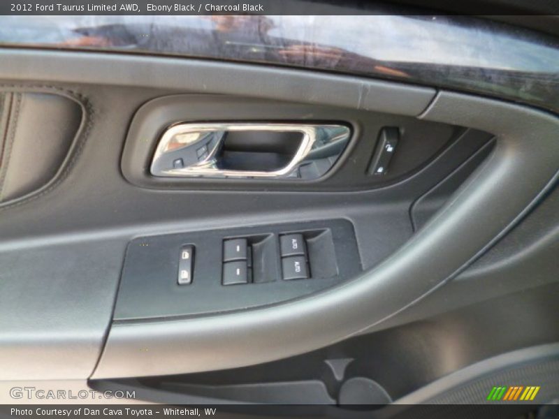 Ebony Black / Charcoal Black 2012 Ford Taurus Limited AWD