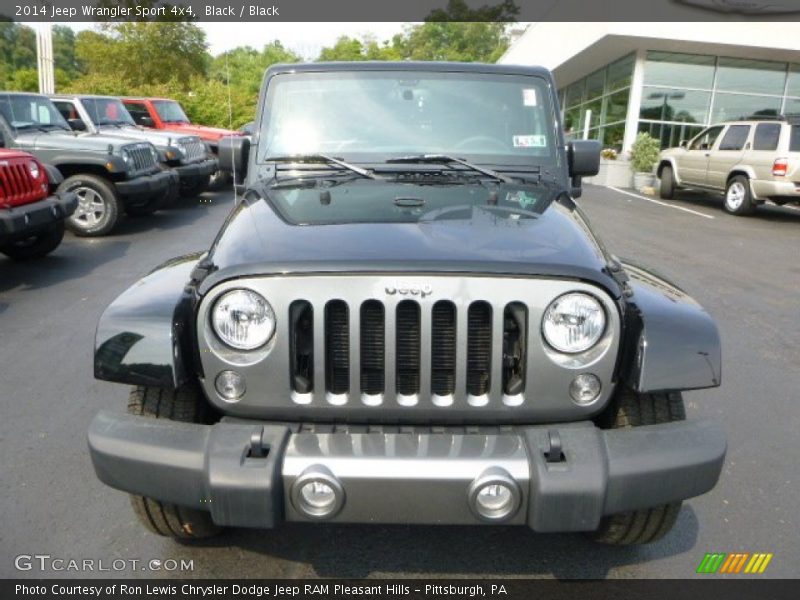 Black / Black 2014 Jeep Wrangler Sport 4x4