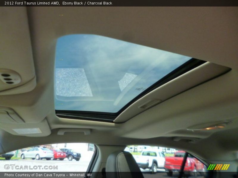 Ebony Black / Charcoal Black 2012 Ford Taurus Limited AWD