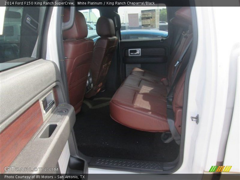 White Platinum / King Ranch Chaparral/Black 2014 Ford F150 King Ranch SuperCrew