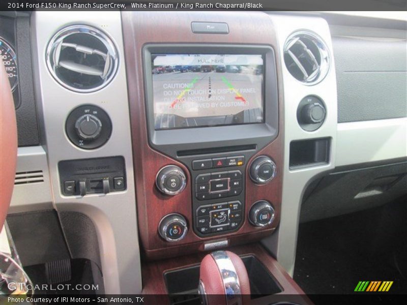White Platinum / King Ranch Chaparral/Black 2014 Ford F150 King Ranch SuperCrew