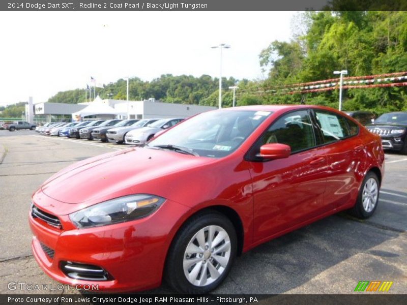 Redline 2 Coat Pearl / Black/Light Tungsten 2014 Dodge Dart SXT