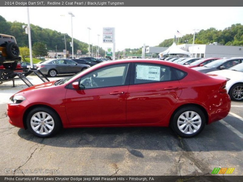 Redline 2 Coat Pearl / Black/Light Tungsten 2014 Dodge Dart SXT