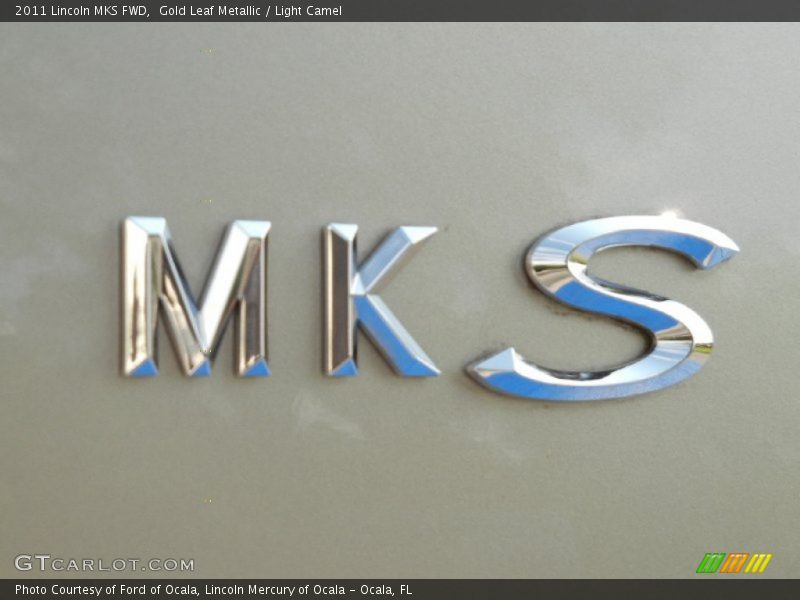 Gold Leaf Metallic / Light Camel 2011 Lincoln MKS FWD