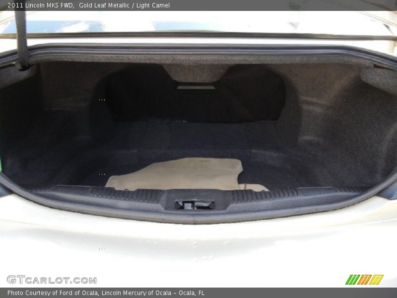 Gold Leaf Metallic / Light Camel 2011 Lincoln MKS FWD