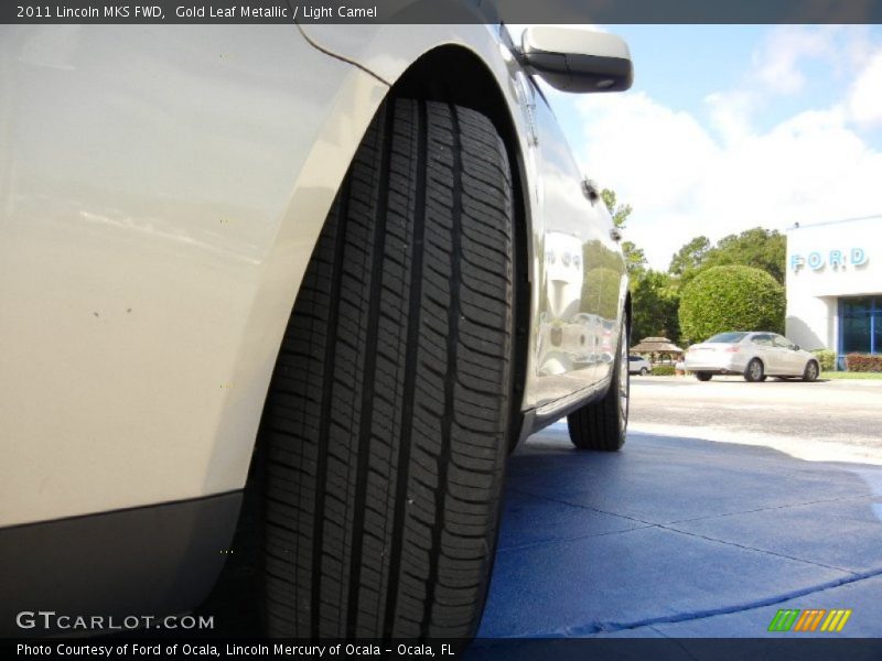 Gold Leaf Metallic / Light Camel 2011 Lincoln MKS FWD