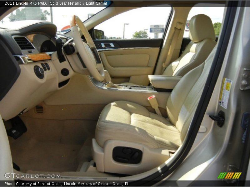 Gold Leaf Metallic / Light Camel 2011 Lincoln MKS FWD