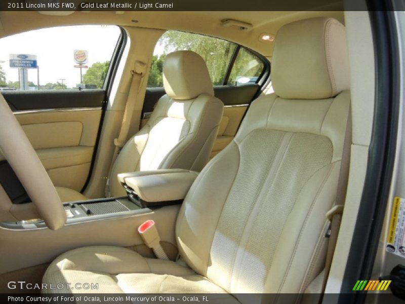 Gold Leaf Metallic / Light Camel 2011 Lincoln MKS FWD