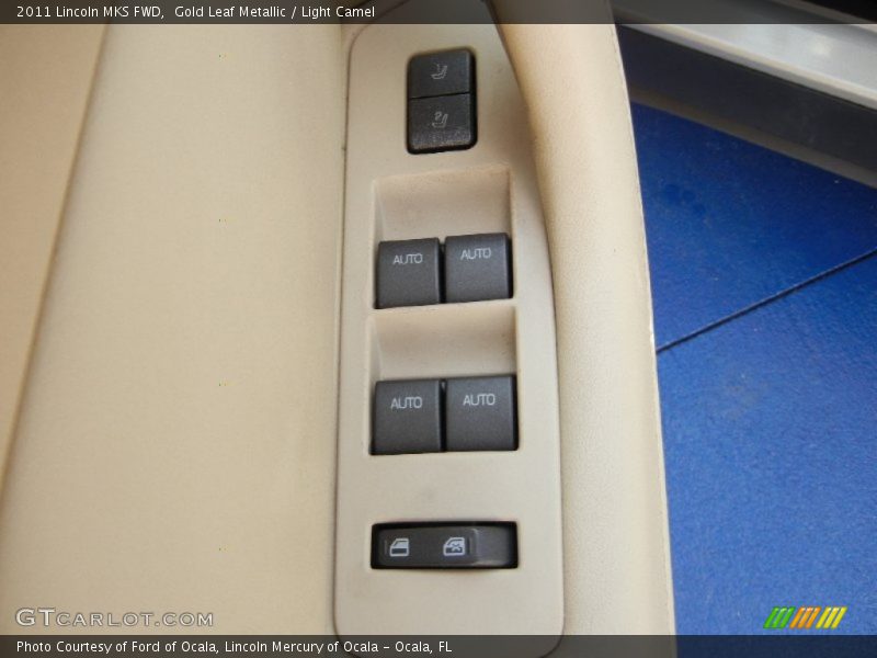 Gold Leaf Metallic / Light Camel 2011 Lincoln MKS FWD